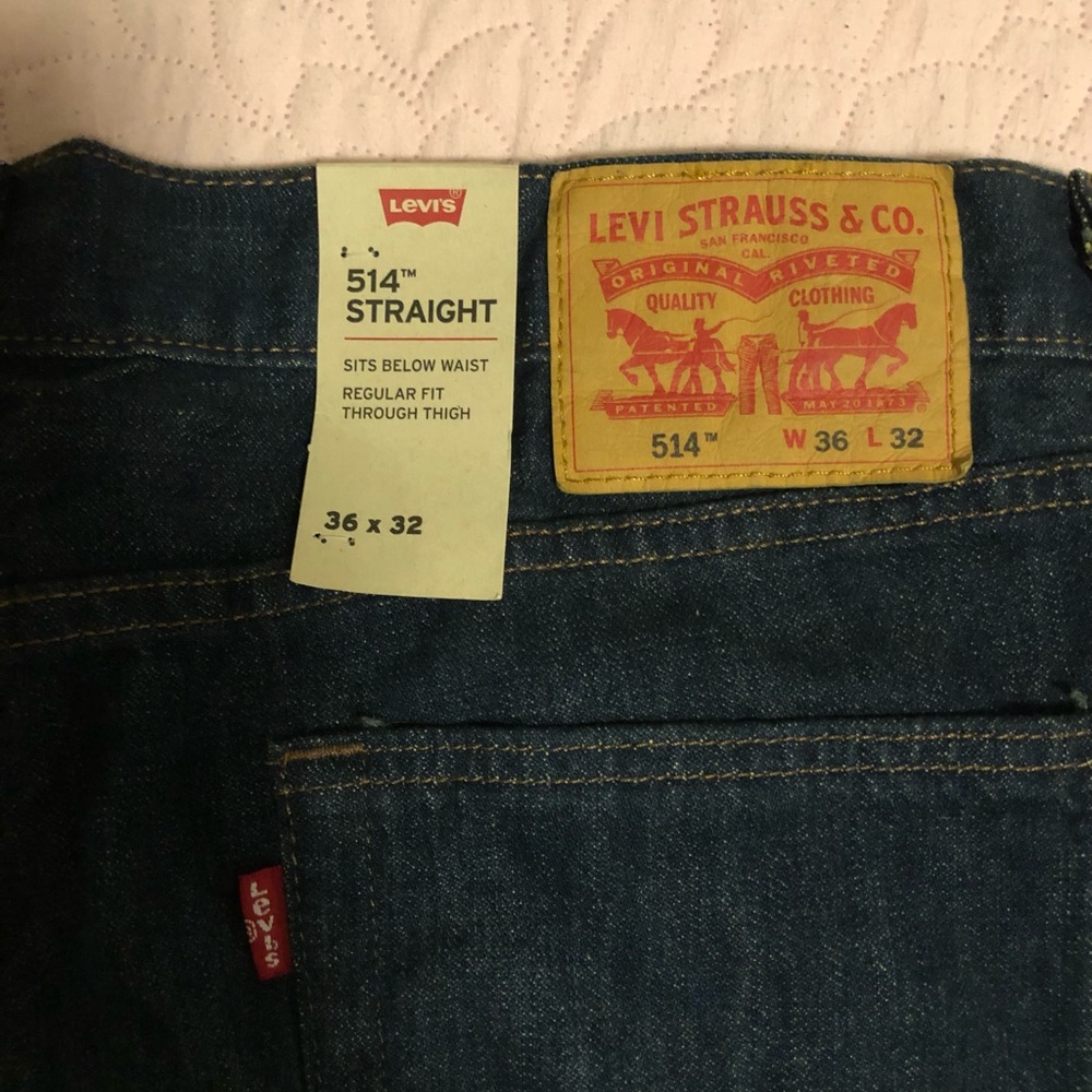 Men’s Levi Strauss Straight Leg Jeans